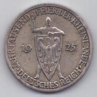 3 марки 1925 г. Веймарская республика Германия