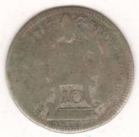 10 крейцеров 1757 г. Зальцбург Австрия