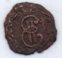 полушка 1768 г. сибирская монета