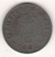 1 пфенниг 1940 г. Е Германия