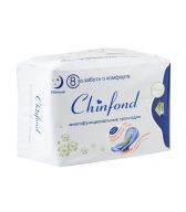 Лечебные прокладки ночные CHINFOND, 8 шт.