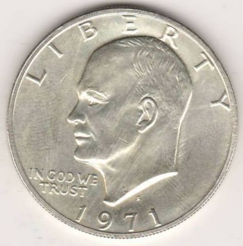 1 доллар 1971 г. США