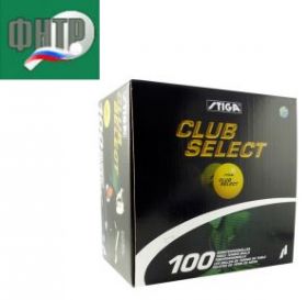 Мячи Stiga Club Select оранжевые (100 шт.)