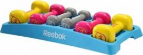 Набор из 6 гантелей (1-3кг) в футляре Reebok RAWT-11056