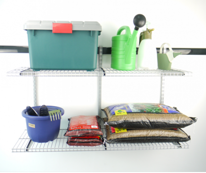 набор металлических полок