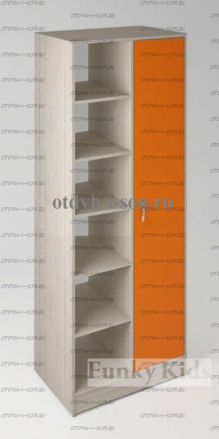 Стеллаж Фанки Кидз 13/4 СВ (75х33х200)