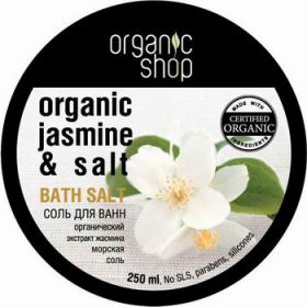 ORGANIC  SHOP. СОЛЬ  ДЛЯ  ВАНН  "МАРСЕЛЬСКАЯ  ЛАВАНДА"  250МЛ.
