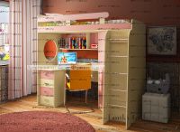 дуб кремона/розовый