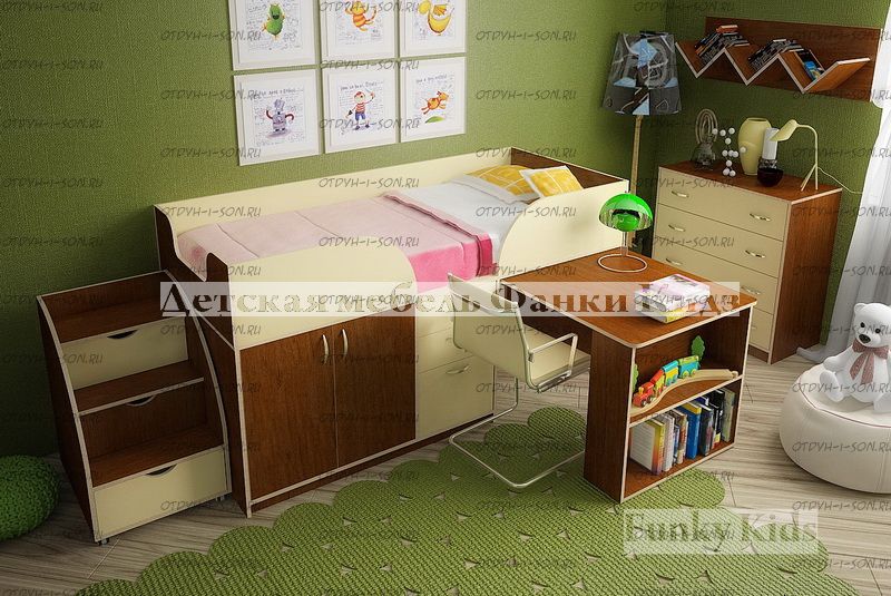 Детская комната Фанки Кидз-10/2 СВ