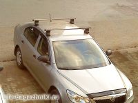 Багажник на крышу Skoda Octavia, Атлант, прямоугольные дуги