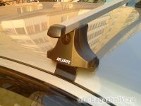 Багажник на крышу Skoda Octavia, Атлант, прямоугольные дуги