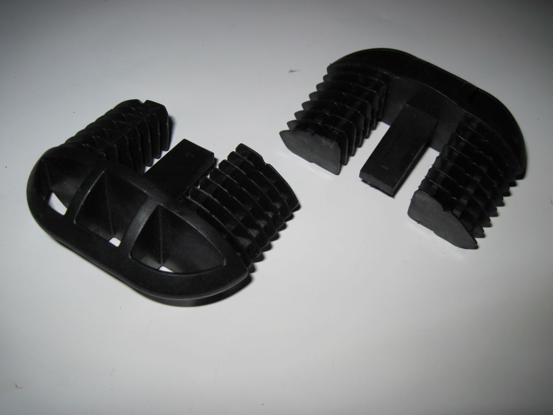 Комплект заглушек к дуге аэродинамической "LUX" (2 шт.)