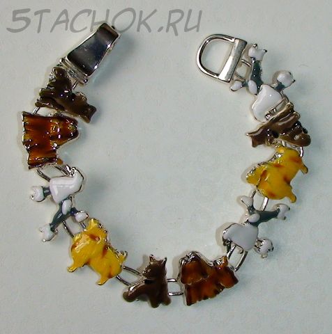 Браслет "Собачки-2"