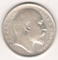 1 рупия 1907 г. Британская Индия