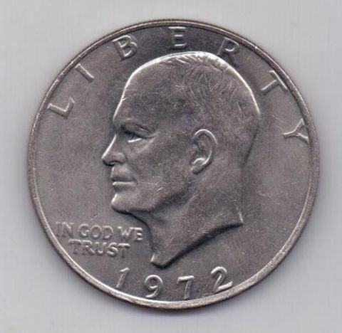 1 доллар 1972 г. США