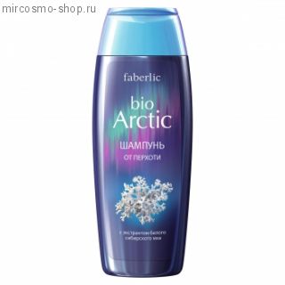 Шампунь от перхоти с экстрактом белого сибирского мха серии "bio Arctic"