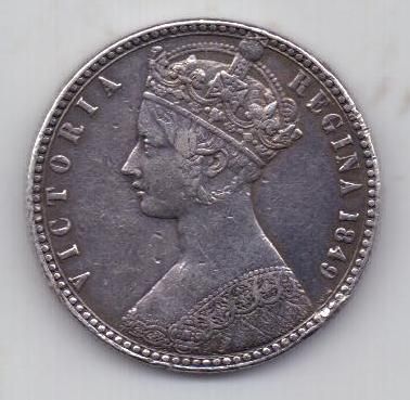 1 флорин 1849 г. Великобритания