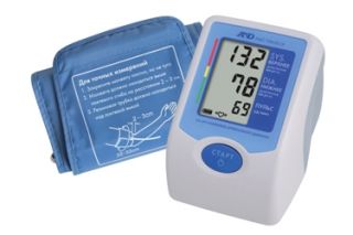 AND Тонометр UA-670 автомат манж.на плечо цифр.с адапт.компакт. A&D КИТАЙ