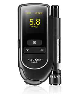 Глюкометр Акку-чек Мобайл набор Рош Диагностикс ГмбХ ГЕРМАНИЯ