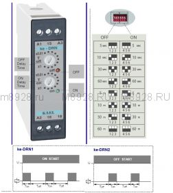 Реле времени циклическое  keDRN1