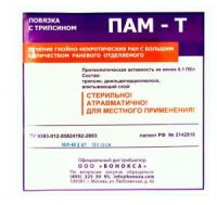 ПАМ-Т, покрытие для лечения гнойных язв, 10х10 см.