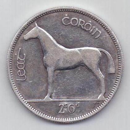 1/2 кроны 1928 г. Ирландия
