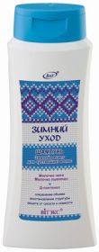 ВИТЭКС. ЗИМНИЙ  УХОД. ШАМПУНЬ  ЗИМНИЙ  РЕЦЕПТ  ДЛЯ  "УСТАВШИХ"  ВОЛОС, 300 МЛ.