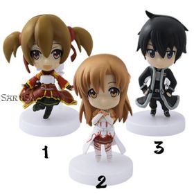 Фигурки - чибики большие. Sword Art Online
