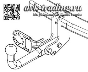 Фаркоп Thule 505100 для Renault Koleos 2008- с шаром типа A