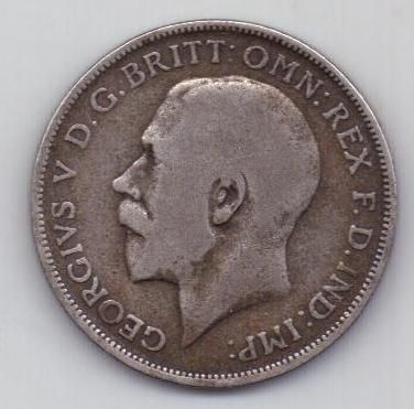 флорин 1920 г. Великобритания