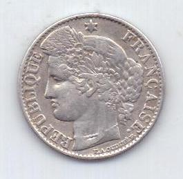 50 сантим 1895 г. Франция