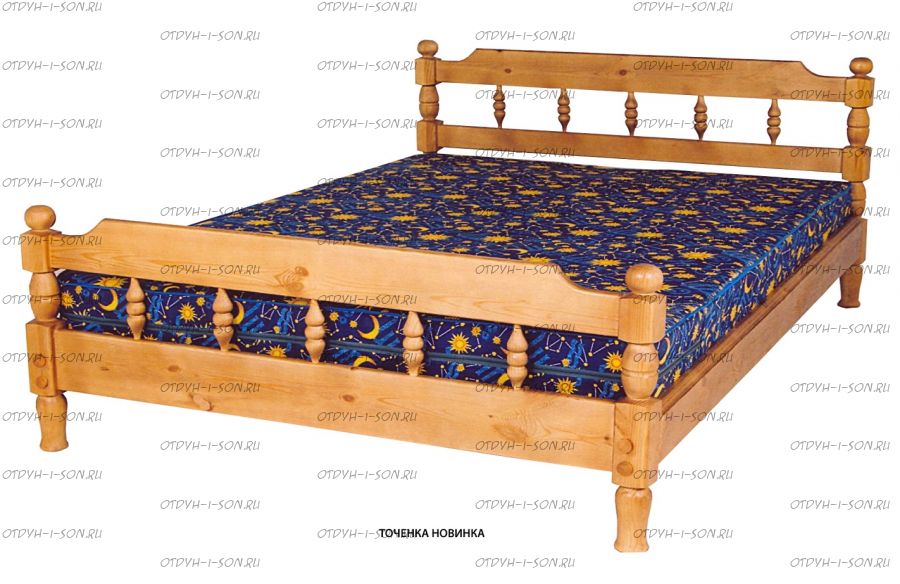 Кровать Точенка Новинка