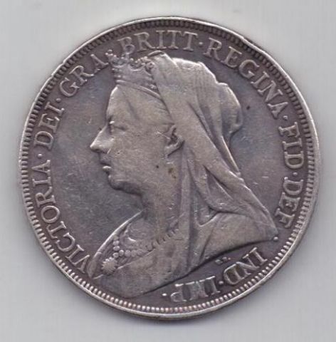 1 крона 1897 г. Великобритания