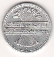 50 пфеннигов 1921 г. Германия