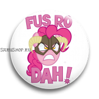 Значок  56 мм.  My Little Pony