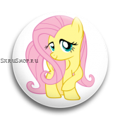 Значок  37 мм.  My Little Pony