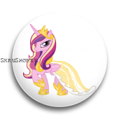 Значок  37 мм.  My Little Pony