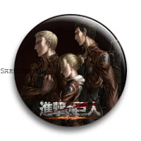 Значок  56 мм. Атака титанов / Shingeki no Kyojin