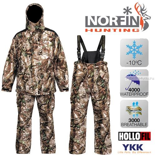 Костюм зимний Norfin Hunting GAME PASSION GREEN