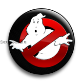Значок  37 мм. GHOST BUSTERS