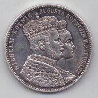 1 талер 1861 г. Свадебный талер Пруссия