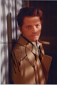 Автограф: Миша Коллинз. Supernatural