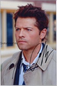 Автограф: Миша Коллинз. Supernatural