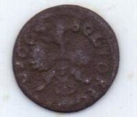 1 солид 1664 г. Польша