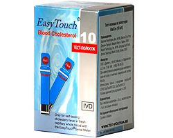 EaSyTouch (ИзиТач) 10 тест-полосок на холестерин