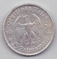 5 марок 1934 г. Германия