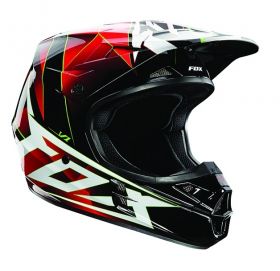 Мотошлем Fox Racing V1 Radeon Helmet ECE red