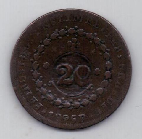 20 рейс 1825 г. Бразилия