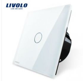 Сенсорный выключатель света LIVOLO однокнопочный
