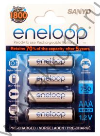 Sanyo Eneloop AAA (HR-4UTGB-4BP 750mAh)